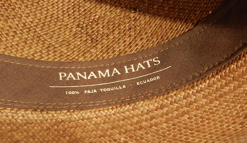 chapeau panama paja toquilla - etnia.fr