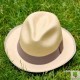 Chapeau panama grey trilby HAVANE