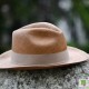 Chapeau panama classique Marron