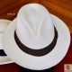 Chapeau PANAMA Blanc borsalino unisexe