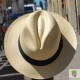 Chapeau PANAMA classique Havane 